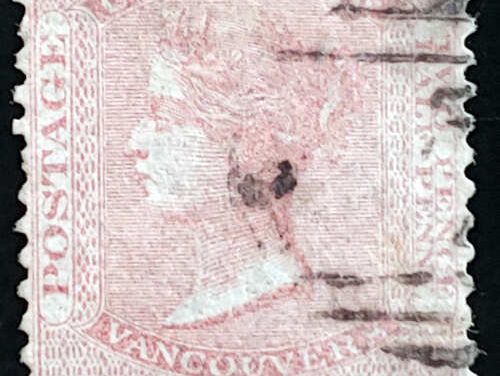 B.C. and Vancouver’s Is. #2 Used w/ Lytton #7 numeral cancel