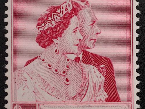 Hong Kong #179 Mint 1948 $10 Silver Wedding