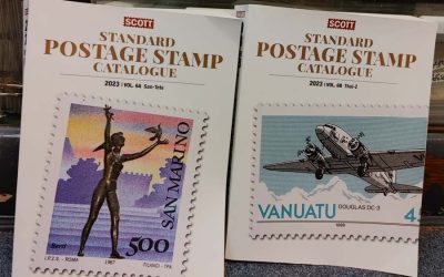Scott 2023 Vol 6A-6B San-Z Countries colour two volume Catalogue