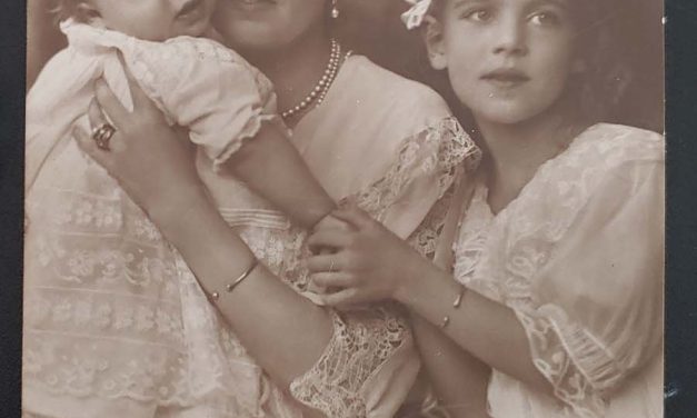 Sweden 17 Dec 1917 1/2d Crown Princess Margaret signed Postcard
