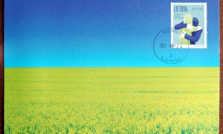 Lithuania 24 Aug 2022 Ukraine Support Maxicard, last one*