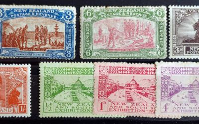 New Zealand #122/181 Mint 1906/1925 (8)