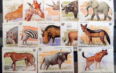 Burundi #589a-601a VFNH 1983 W.W.F Set