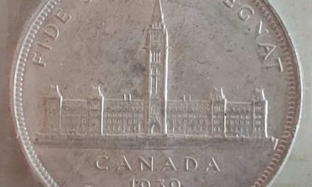Canada ICCS MS65 1939 George VI Royal Visit Silver Dollar