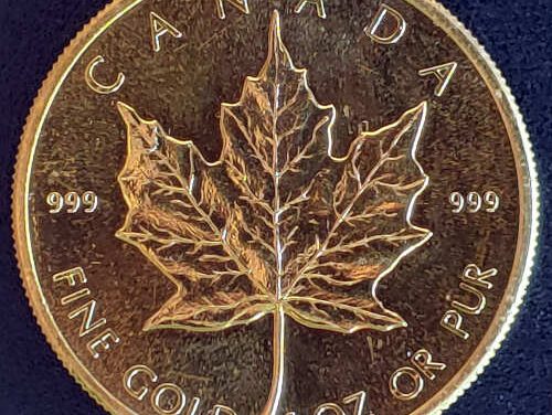 Canada BU 1979 first issue .999 Fine Ounce $50 Gold Maple Leaf