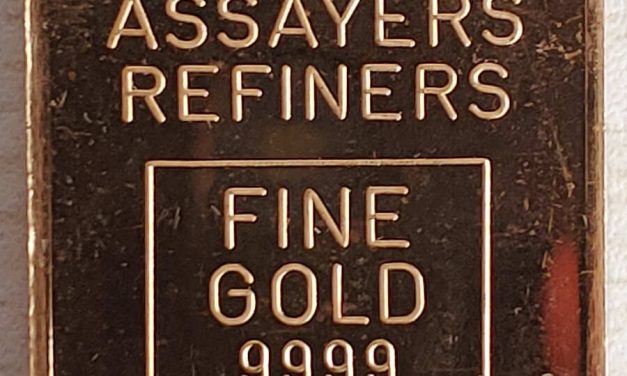 Johnson Matthey .999 fine ounce Gold Bar #015204