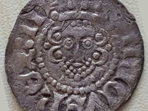 Henry III 1216-1272 Class 3c Long Cross hammered Silver Penny