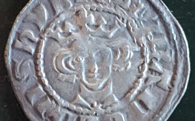 Edward I 1272-1327 19mm 1.31gm Long Cross Silver 1d