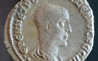 Roman Prov. Syria Herennia Etruscus 250-251 AD Silver Tetradrachm