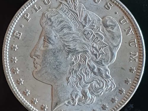 U.S.A. BU 1898 Morgan Silver $1, .7734oz ASW