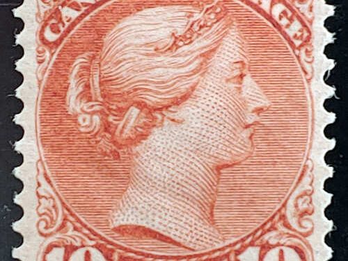 Canada #45 VF Mint HR 1897 10c SQ
