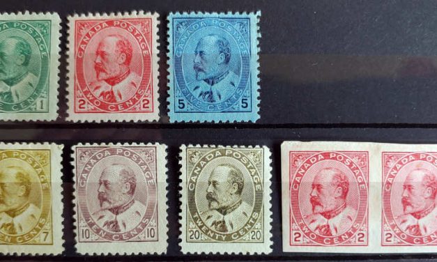 Canada #89-94, 90A Fine+ Mint 1903/08 Edward VII