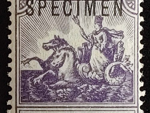 Barbados #80S Mint 1903 2/6d Specimen