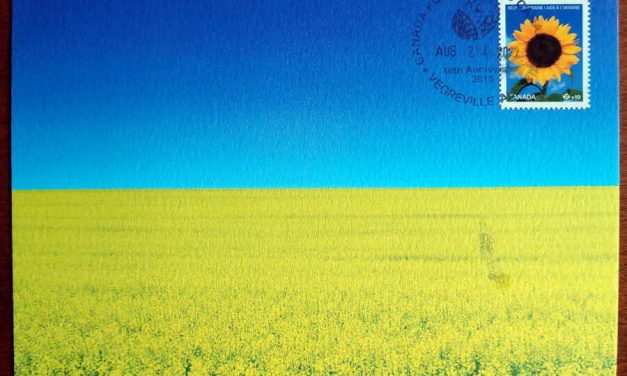 Canada #B32 24 Aug 2022 Vegreville Ukraine Support Maxicard*