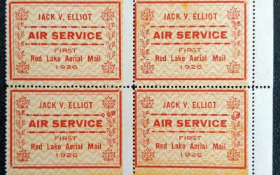 Jack V. Elliot Air #CL6 Mint 2 NH 1926 Block (4)