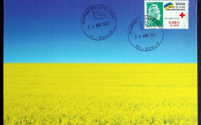 France 24 Aug 2022 Ukraine Support Maxicard, last one*