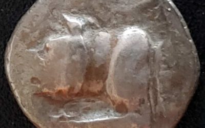 Argolis, Argos 228-146 BC 2.55gm Silver Hemidrachm