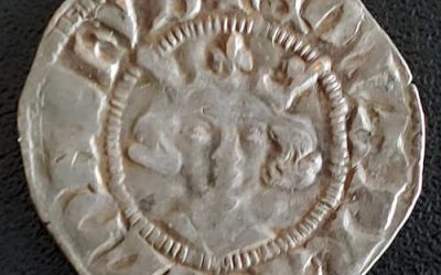 Edward II 1307-1327 1.42gm 19mm Long Cross Silver Penny