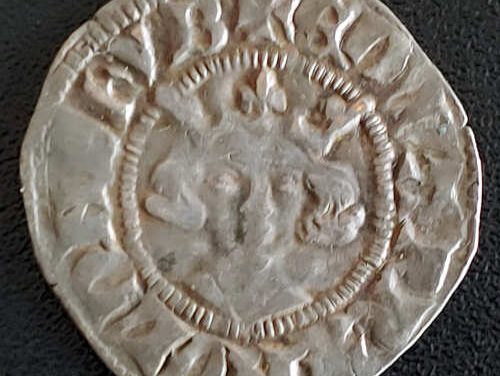 Edward II 1307-1327 1.42gm 19mm Long Cross Silver Penny