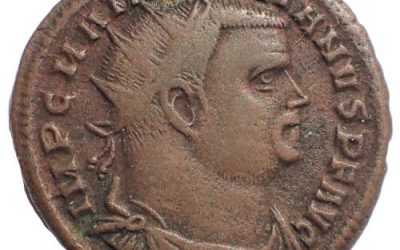 Maximianus 286-305 3.3gm AE21 struck at Alexandria