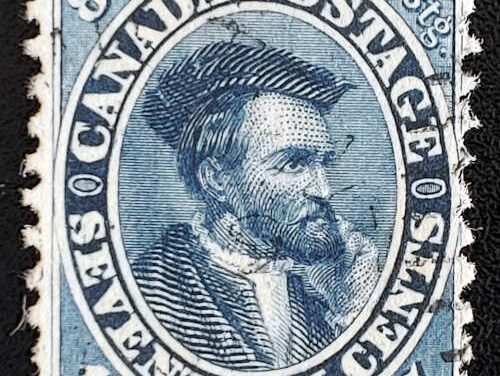 Canada #19 VF Used 1859 17c Cartier shade