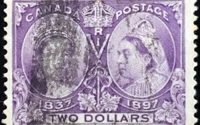 Canada #62 VF Used 1897 $2 Jubilee