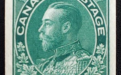 Canada #123 F/VF Never Hinged 1913 1c Admiral Coil