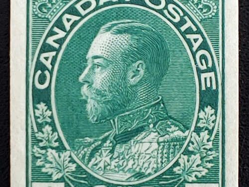 Canada #123 F/VF Never Hinged 1913 1c Admiral Coil