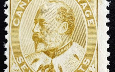 Canada #92 F/VF Never Hinged 1903 7c Edward VII