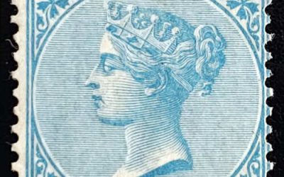 Vancouver Island #6 VG Unused 1865 10c Blue