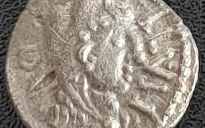 Celtic Ancient Britain AD 35-42 Atrebates, Epaticcus 1.2g Silver Unit