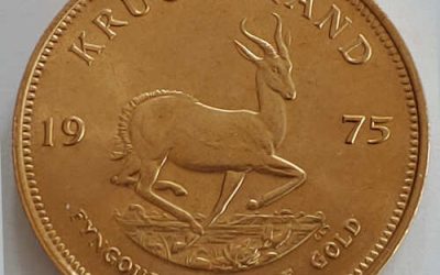 South Africa BU 1975 Ounce Gold Krugerrand