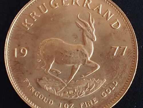 South Africa BU 1977 Ounce Gold Krugerrand 1.0003oz AGW