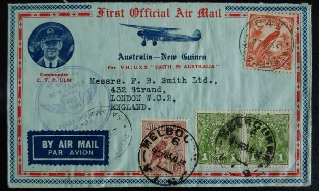 Australia/New Guinea 23 Jul 1934 Mixed Franked FFC (4)