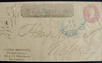 Henry Nathan Victoria, V.I. incoming 27 Jan Wells Fargo SFr Cover