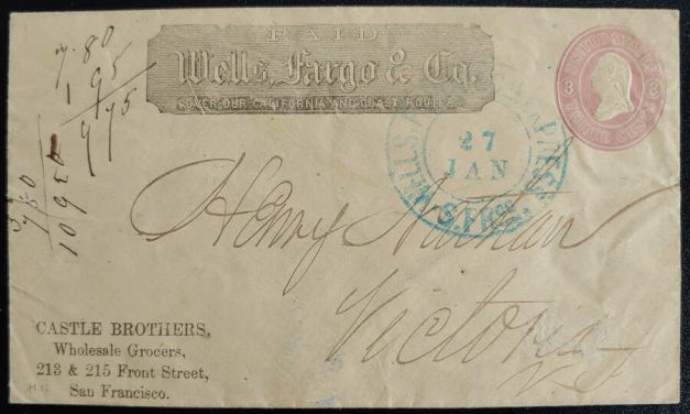 Henry Nathan Victoria, V.I. incoming 27 Jan Wells Fargo SFr Cover