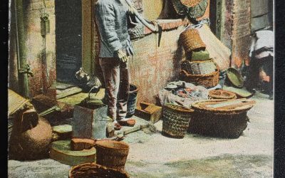 Hitting the Pipe, San Francisco Chinatown Unu Weidner Postcard