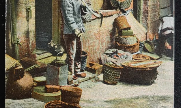 Hitting the Pipe, San Francisco Chinatown Unu Weidner Postcard