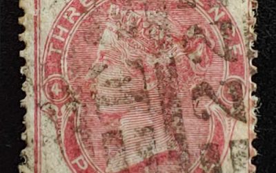 G.B. #49 Fine Used 1867/80 3d Plate 4