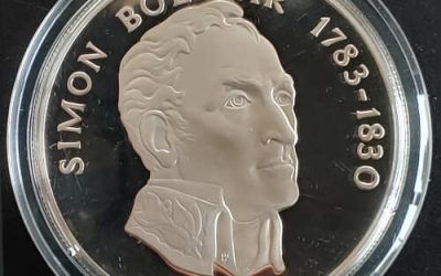 Panama Proof 1974 Silver 20 Balboas, 3.8539oz ASW