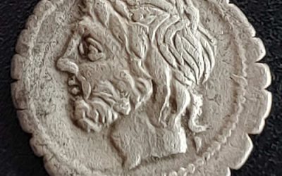 Roman Rep. 106 BC L. Cornelius Scipio Asiagenus 3.69g AR Denarius