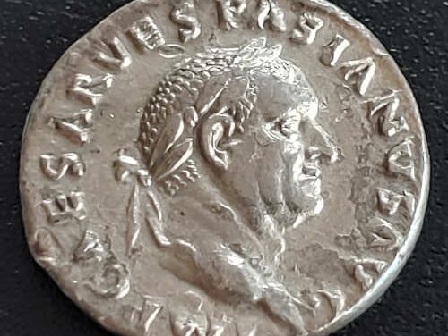 Vespasian AD 69-79 3.17g Silver Denarius w/ Pax etc