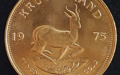South Africa BU 1975 ounce Gold Krugerrand
