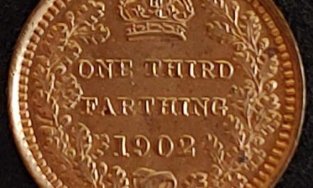G.B. BU 1902 Edward VII 1/3 Farthing struck for use in Malta