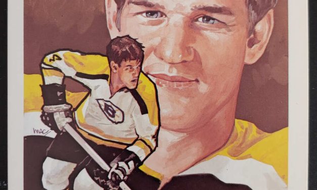 Bobby Orr Unu 1983 E13 Hockey Hall of Fame colour Postcard