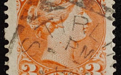 Canada #41vi Fine Used 3c Vampire Bite variety