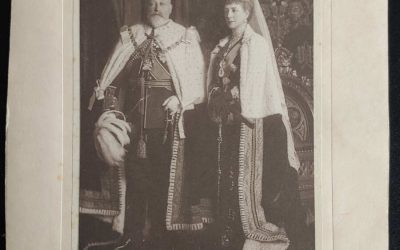 Alexandra signed W&J Downey Matted Royal Photo