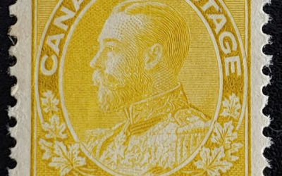 Canada #110 VF Mint 1922 4c Admiral shade