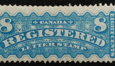 Canada #F3 Fine NH appearing 1876 8c shade