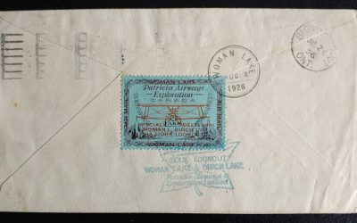 Patricia Airways #CL18 24 Jul/2 Aug 1926 52c Ont. Flight Cover